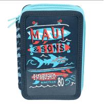 Opakowanie Piórnik 2-kom b.w. Maui and Sons MAUL-022BW PASO