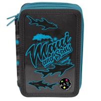 Opakowanie Piórnik 2-kom b.w. Maui and Sons MAUM-022BW PASO