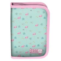 Opakowanie Piórnik jednokomorowy bez wyposażenia Flamingi