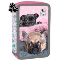 Opakowanie Piórnik trójkomorowy Cleo i Frank 19 DERFORM