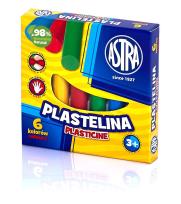 Opakowanie Plastelina 6 kolorów ASTRA
