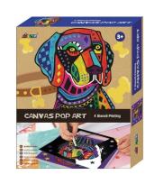 Opakowanie Płótno Pop art Pies