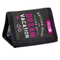 Opakowanie Portfel Barbie różowo-czarny  Barbie