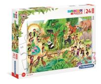 Opakowanie Puzzle 24 maxi Super kolor Zoo