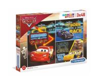Opakowanie Puzzle 3x48 Super kolor Cars