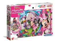 Opakowanie Puzzle 40 podłogowe Super kolor Minnie
