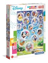 Opakowanie Puzzle 60 maxi Super kolor Disney classic