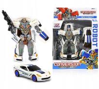 Opakowanie Składany Auto-Robot Transformers Wojownik White