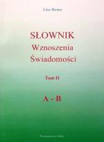 Okładka książki Słownik wznoszenia świadomości. Tom 2