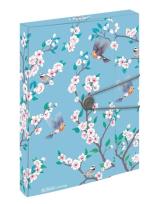 Opakowanie Teczka A4 PP z gumką Ladylike birds