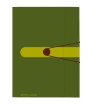 Opakowanie Teczka rysunkowa A4 PP z gumką zielona