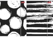 Opakowanie Teczka z gumką A4 Black & White 10 sztuk