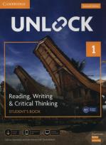 Okładka książki Unlock 1 Reading, Writing, & Critical Thinking Student's Book