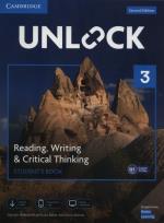 Okładka książki Unlock 3 Reading, Writing, & Critical Thinking Student's Book