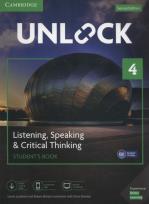Okładka książki Unlock 4 Listening, Speaking & Critical Thinking Student's Book