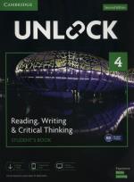 Okładka książki Unlock 4 Reading, Writing, & Critical Thinking Student's Book