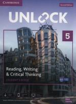 Okładka książki Unlock 5 Reading, Writing, & Critical Thinking Student's Book