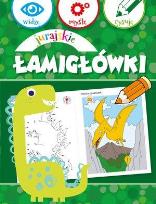 Okładka książki Widzę, myślę, rysuję. Jurajskie łamigłówki