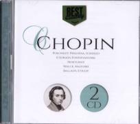 Okładka książki Wielcy kompozytorzy - Chopin (2 CD)