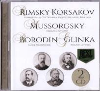 Okładka książki Wielcy kompozytorzy - Rimsky-Korsakov... (2 CD)