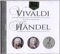 Okładka książki Wielcy kompozytorzy - Vivaldi, Handel (2 CD)