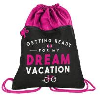 Opakowanie Worek na buty różowo-czarny Barbie