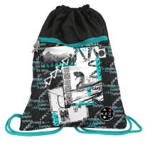 Opakowanie Worek na obuwie Maui and Sons zielono-czarny