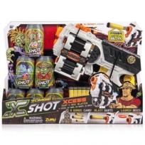 Opakowanie X-Shot Zombie XCESS 6 puszek 12 strzałek 8 dysków