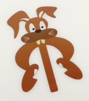 Opakowanie Zakładka metalowa do książki - królik