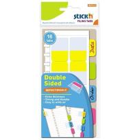 Opakowanie Zakładki do archiwizacji dwustronne 25x72mm 4 kol.