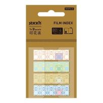 Opakowanie Zakładki ind. zetki, 4 kolory, bloom