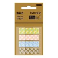 Opakowanie Zakładki ind. zetki, 4 kolory, bloom