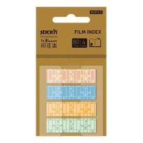 Opakowanie Zakładki ind. zetki, 4 kolory, bloom