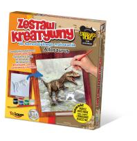 Opakowanie Zestaw Kreatywny do malowania - Dino. Allosaurus