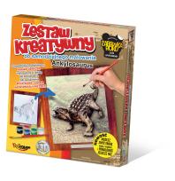 Opakowanie Zestaw Kreatywny do malowania - Dino. Ankylosaurus