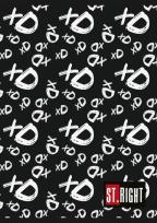 Opakowanie Zeszyt A5 St.Right 60 kartek w linie mix1 10 sztuk