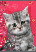 Opakowanie Zeszyt A5 Unipap 32 kartki w dwukolorową linię My little friend 15 sztuk