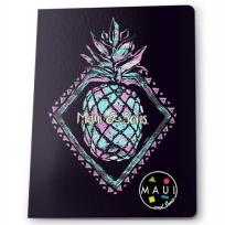 Opakowanie Zeszyt A5 w kratkę 60 kartek Maui and Sons ananasy 5 sztuk