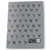 Opakowanie Zeszyt A5 w kratkę 60 kartek Pieski 5 sztuk