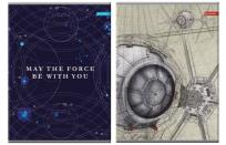 Opakowanie Zeszyt A5 w kratkę 60 kartek Star Wars 5 sztuk