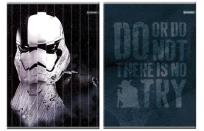 Opakowanie Zeszyt A5 w kratkę 80 kartek Star Wars 5 sztuk