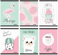 Opakowanie Zeszyt A5 w linie 50 kartek Street Pink 10 sztuk mix