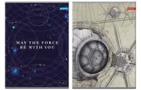 Opakowanie Zeszyt A5 w linie 60 kartek Star Wars 5 sztuk