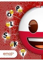 Opakowanie Zeszyt A5/60K kratka Język polski Emoji (10szt)