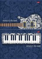 Opakowanie Zeszyty do nut A4 16 kartek 20 sztuk mix