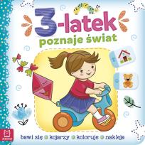 Okładka książki 3-latek poznaje świat