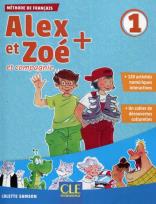 Okładka książki Alex et Zoe plus 1 podręcznik + CD