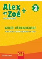 Okładka książki Alex et Zoe plus 2 przewodnik metodyczny