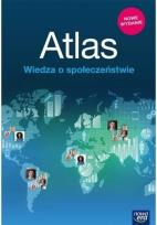 Okładka książki Atlas Wiedza o społeczeństwie w.2019 NE