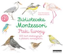 Okładka książki Biblioteczka Montessori. Ptaki Europy
